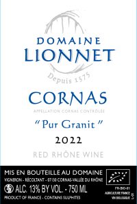 Cornas Pur Granit